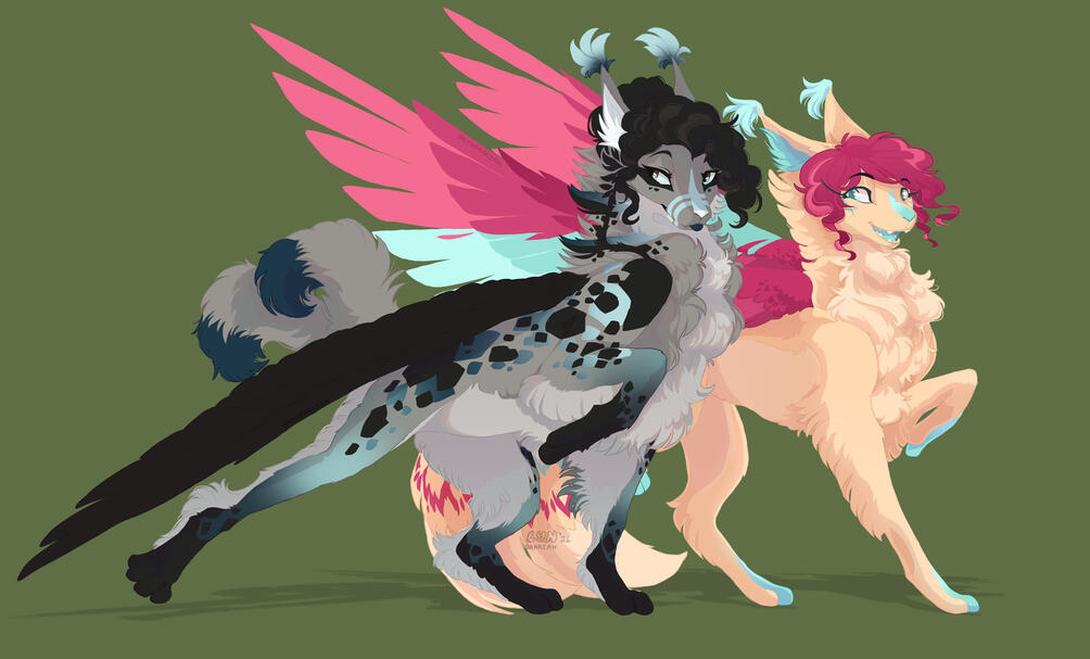 Stylized Fullbodies No BG Example